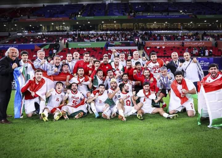 The national team of Tajikistan has defeated the United Arab Emirates